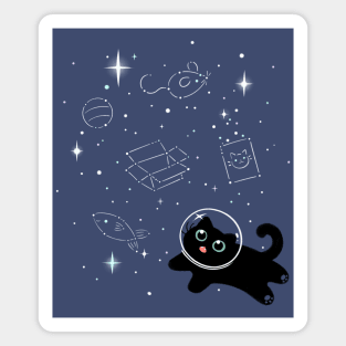 Catstronaut Magnet